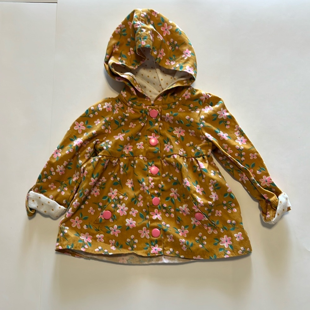 Little Lass Girls Peacoat Size 12 months.